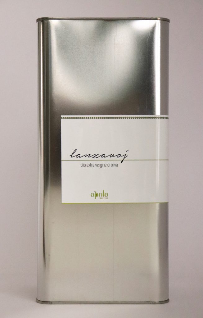 OLIO EXTRAVERGINE DI OLIVA “LANZAVOJ”- SUPER DELICATO lattina 5 lt