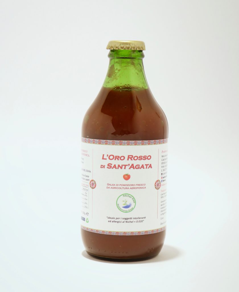 Salsa di pomodoro. 330 gr . Nichel free