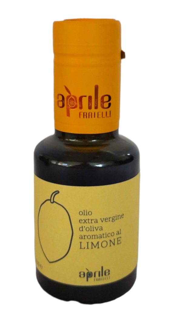 Olio extravergine di oliva “Aromatico al Limone” bott. 100 ml